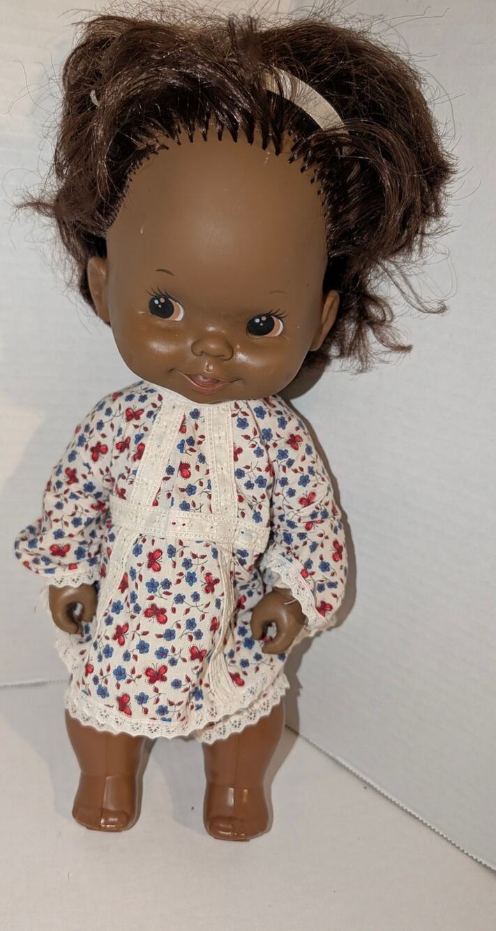 Vintage 1980 14" Mattel Baby Tippy Toes Doll